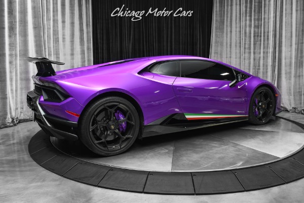 Used 2018 Lamborghini Huracan LP640-4 Performante Coupe Rare Ad Personam Viola Parsifae! Lift System! for sale Sold at Chicago Motor Cars in West Chicago IL 60185 5