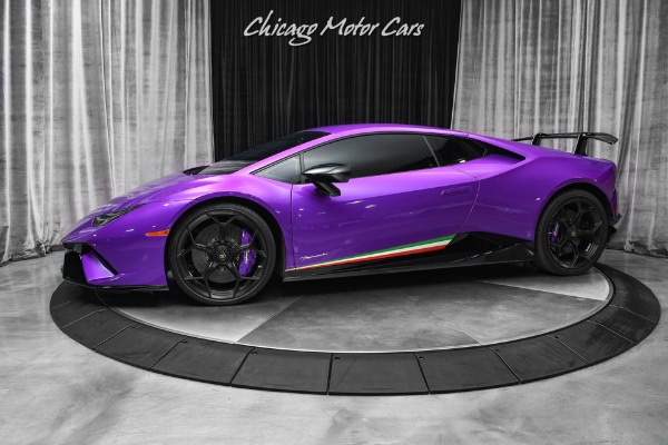 Used 2018 Lamborghini Huracan LP640-4 Performante Coupe Rare Ad Personam Viola Parsifae! Lift System! for sale Sold at Chicago Motor Cars in West Chicago IL 60185 1