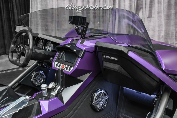 Used-2016-POLARIS-SLINGSHOT-ALPHA-Turbo-Kit-ADV1-Wheels-20K-in-Upgrades-ONLY-3K-Miles