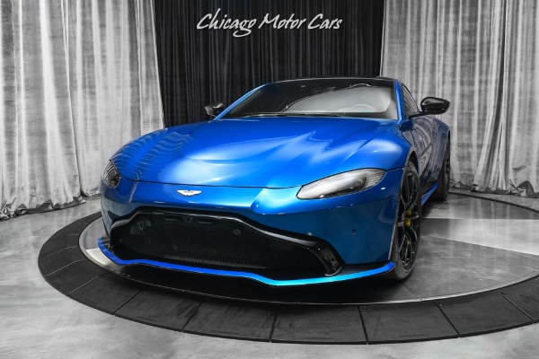 Used 2019 Aston Martin Vantage Coupe MSRP $190,819+ Hard LOADED! Serviced MING BLUE! for sale Sold at Chicago Motor Cars in West Chicago IL 60185 2