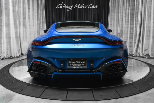 Used 2019 Aston Martin Vantage Coupe MSRP $190,819+ Hard LOADED! Serviced MING BLUE! for sale Sold at Chicago Motor Cars in West Chicago IL 60185 4