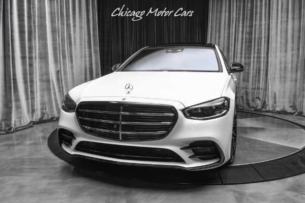 Used 2021 Mercedes-Benz S580 4Matic Sedan AMG Line! RDB Signature Wheels! 3D Tech Pkg Comfort Pkg LOADED for sale Sold at Chicago Motor Cars in West Chicago IL 60185 2