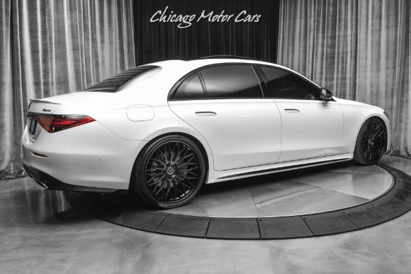 Used 2021 Mercedes-Benz S580 4Matic Sedan AMG Line! RDB Signature Wheels! 3D Tech Pkg Comfort Pkg LOADED for sale Sold at Chicago Motor Cars in West Chicago IL 60185 4