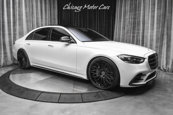 Used 2021 Mercedes-Benz S580 4Matic Sedan AMG Line! RDB Signature Wheels! 3D Tech Pkg Comfort Pkg LOADED for sale Sold at Chicago Motor Cars in West Chicago IL 60185 5
