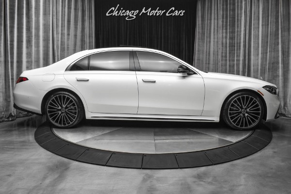 Used-2021-Mercedes-Benz-S580-4-Matic-Sedan-AMG-Line-Package-21s-Night-Package-LOADED-Designo-Diamond-White