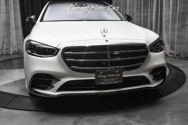 Used-2021-Mercedes-Benz-S580-4-Matic-Sedan-AMG-Line-Package-21s-Night-Package-LOADED-Designo-Diamond-White