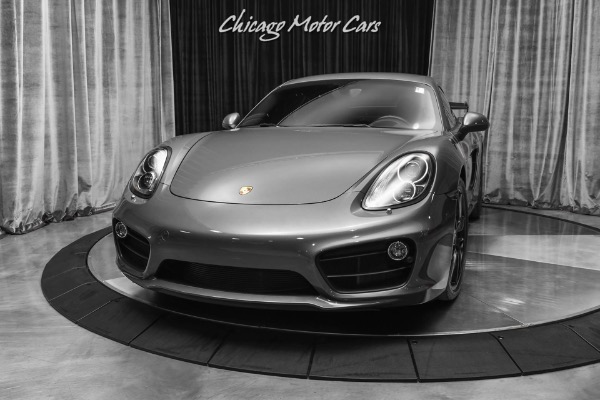 Used 2016 Porsche Cayman S Infotainment Package! 14-Way Heated Sport Seats! Carbon Fiber Wing! for sale Sold at Chicago Motor Cars in West Chicago IL 60185 2