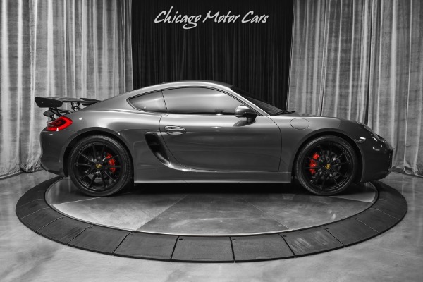 Used-2016-Porsche-Cayman-S-Infotainment-Package-14-Way-Heated-Sport-Seats-Carbon-Fiber-Wing