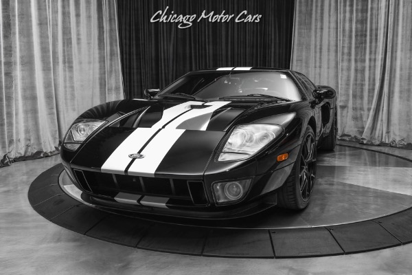 Used 2006 Ford GT Coupe ALL 4 Options HENNESSEY GT1000 Package HRE Wheels! Black! Stripes! for sale Sold at Chicago Motor Cars in West Chicago IL 60185 2