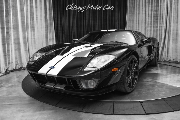 Used-2006-Ford-GT-Coupe-ALL-4-Options-HENNESSEY-GT1000-Package-HRE-Wheels-Black-Stripes