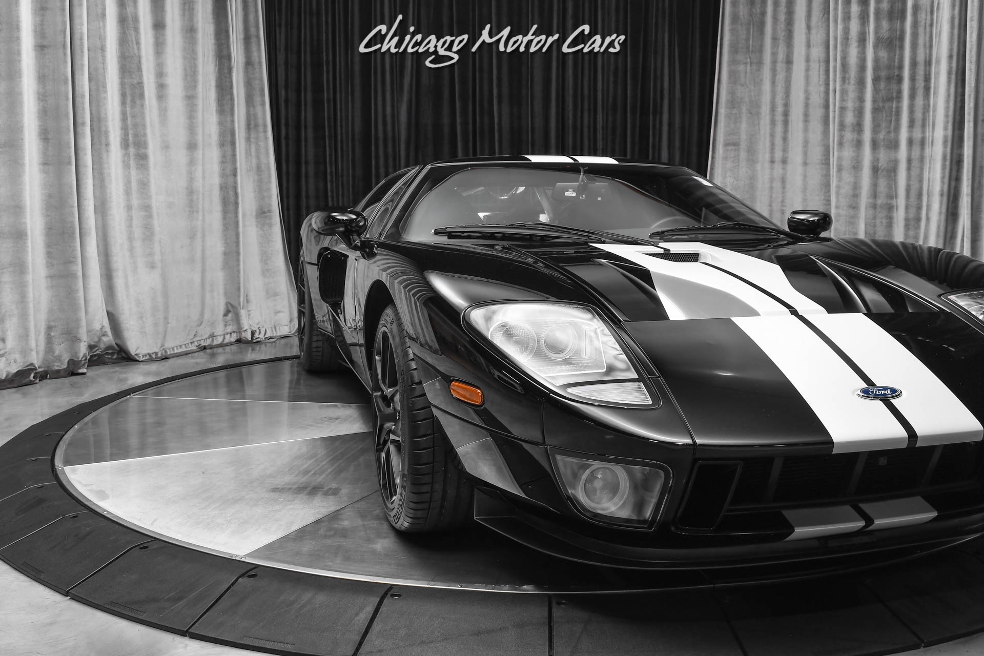 Used-2006-Ford-GT-Coupe-ALL-4-Options-HENNESSEY-GT1000-Package-HRE-Wheels-Black-Stripes