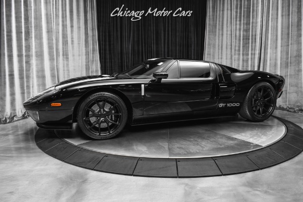Used 2006 Ford GT Coupe ALL 4 Options HENNESSEY GT1000 Package HRE Wheels! Black! Stripes! for sale Sold at Chicago Motor Cars in West Chicago IL 60185 1
