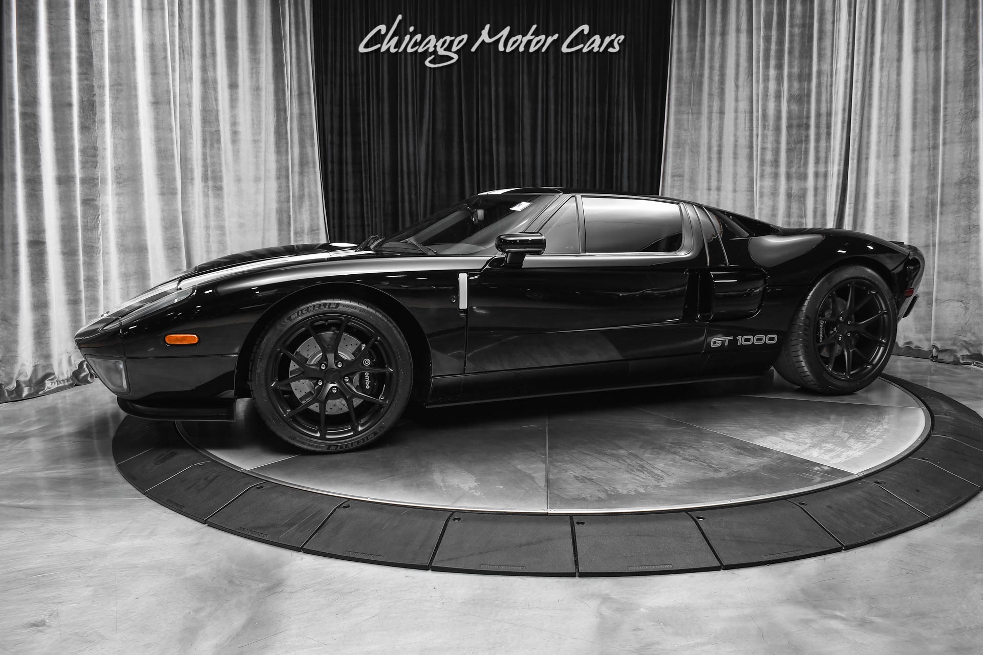 Used-2006-Ford-GT-Coupe-ALL-4-Options-HENNESSEY-GT1000-Package-HRE-Wheels-Black-Stripes