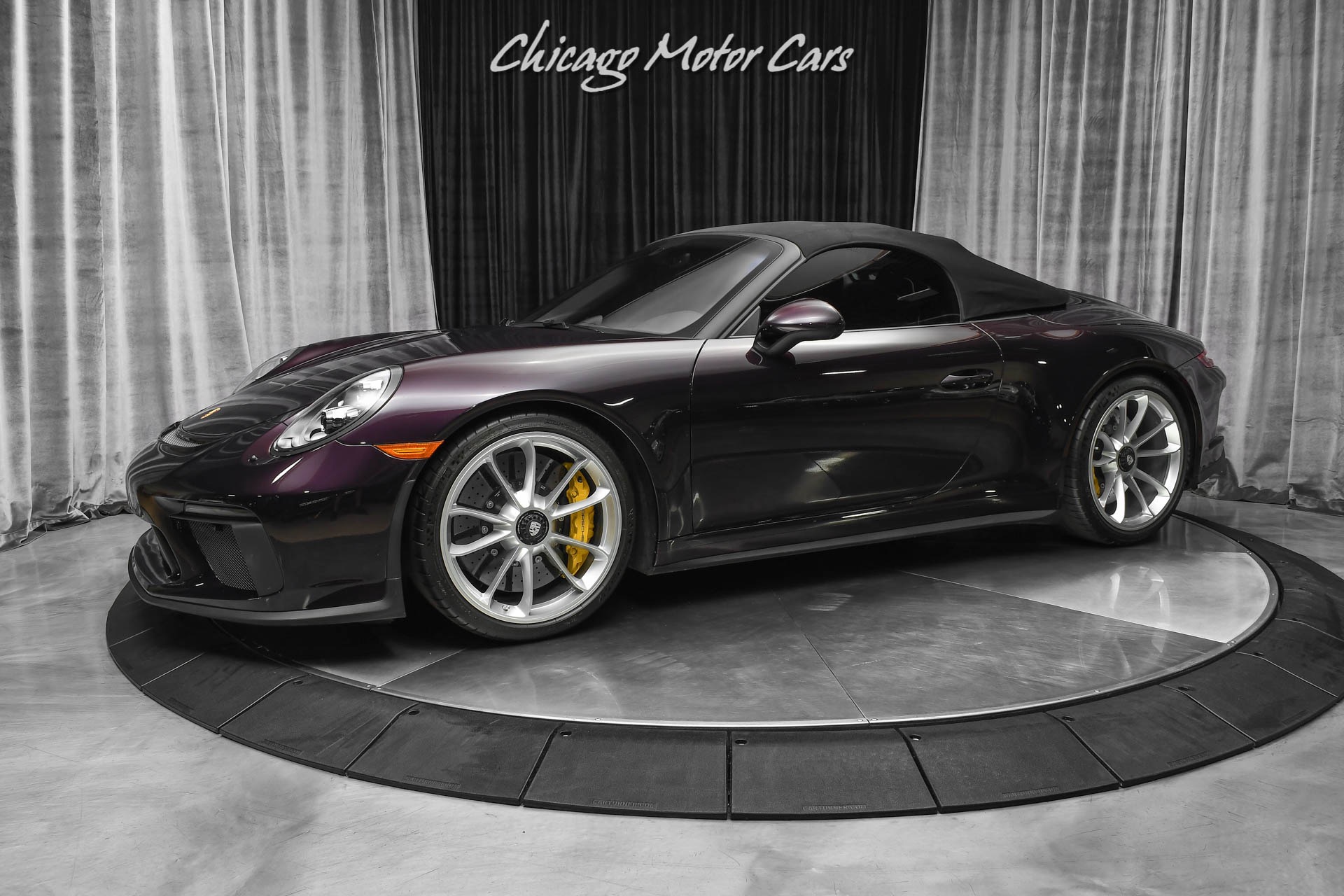 Used-2019-Porsche-911-Speedster-RARE-PTS-AMETHYST-METALLIC-Front-Axle-Lift-Limited-Production