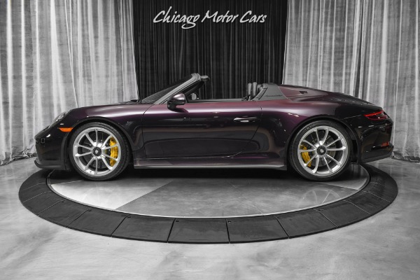 Used-2019-Porsche-911-Speedster-RARE-PTS-AMETHYST-METALLIC-Front-Axle-Lift-Limited-Production