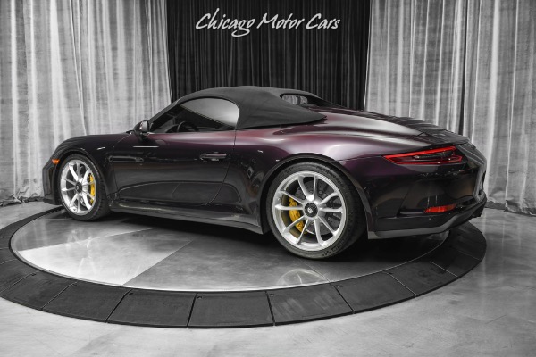 Used-2019-Porsche-911-Speedster-RARE-PTS-AMETHYST-METALLIC-Front-Axle-Lift-Limited-Production