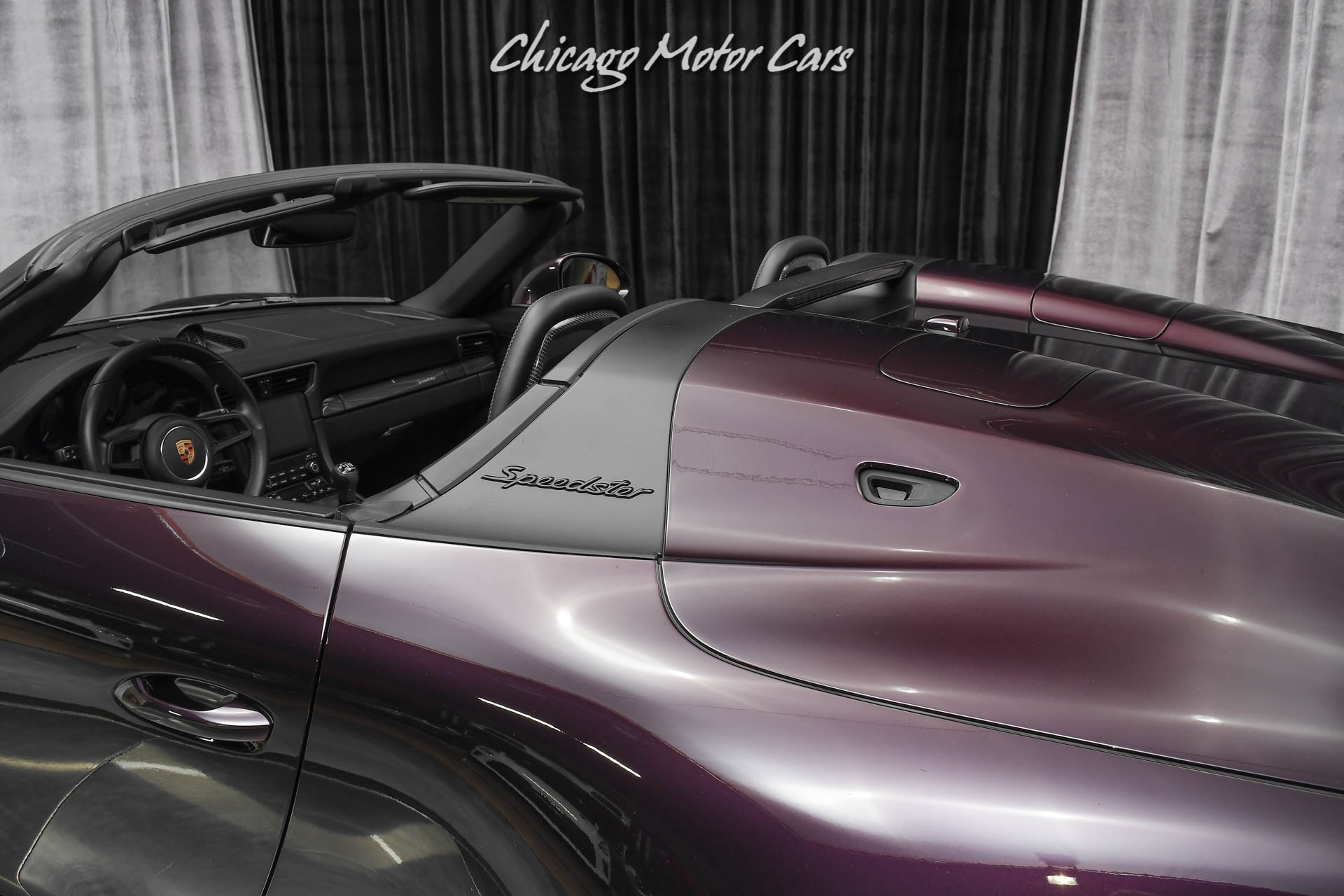 Used-2019-Porsche-911-Speedster-RARE-PTS-AMETHYST-METALLIC-Front-Axle-Lift-Limited-Production