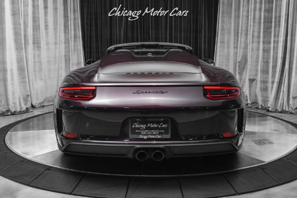 Used 2019 Porsche 911 Speedster RARE PTS AMETHYST METALLIC! Front Axle Lift! Limited Production! for sale Sold at Chicago Motor Cars in West Chicago IL 60185 4