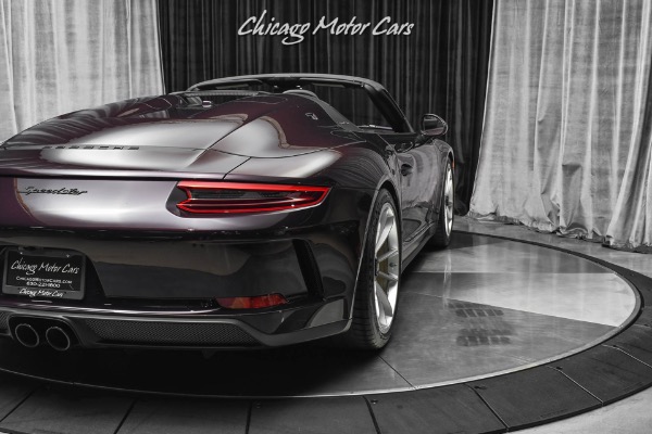 Used-2019-Porsche-911-Speedster-RARE-PTS-AMETHYST-METALLIC-Front-Axle-Lift-Limited-Production