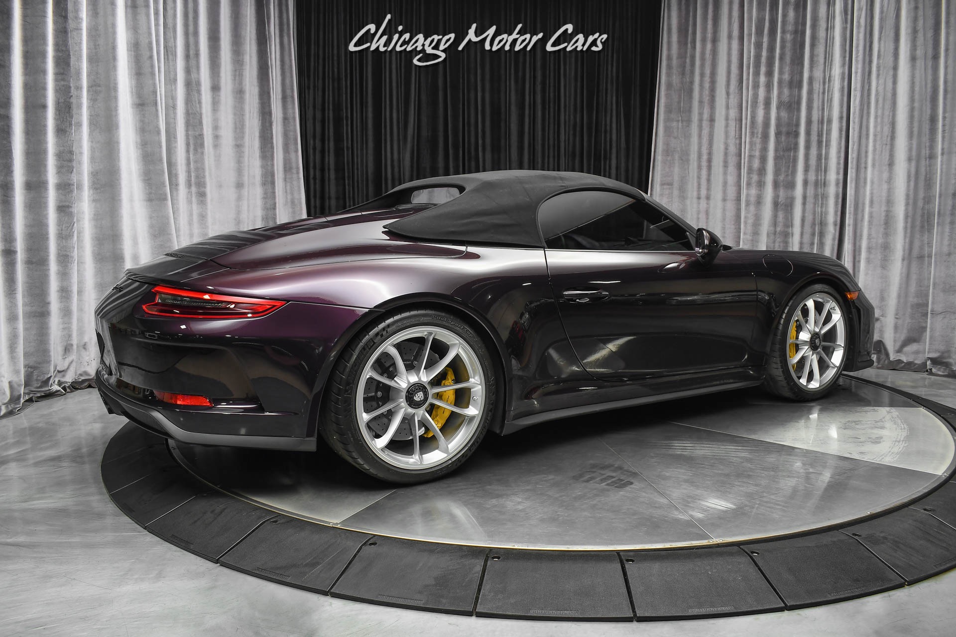 Used-2019-Porsche-911-Speedster-RARE-PTS-AMETHYST-METALLIC-Front-Axle-Lift-Limited-Production