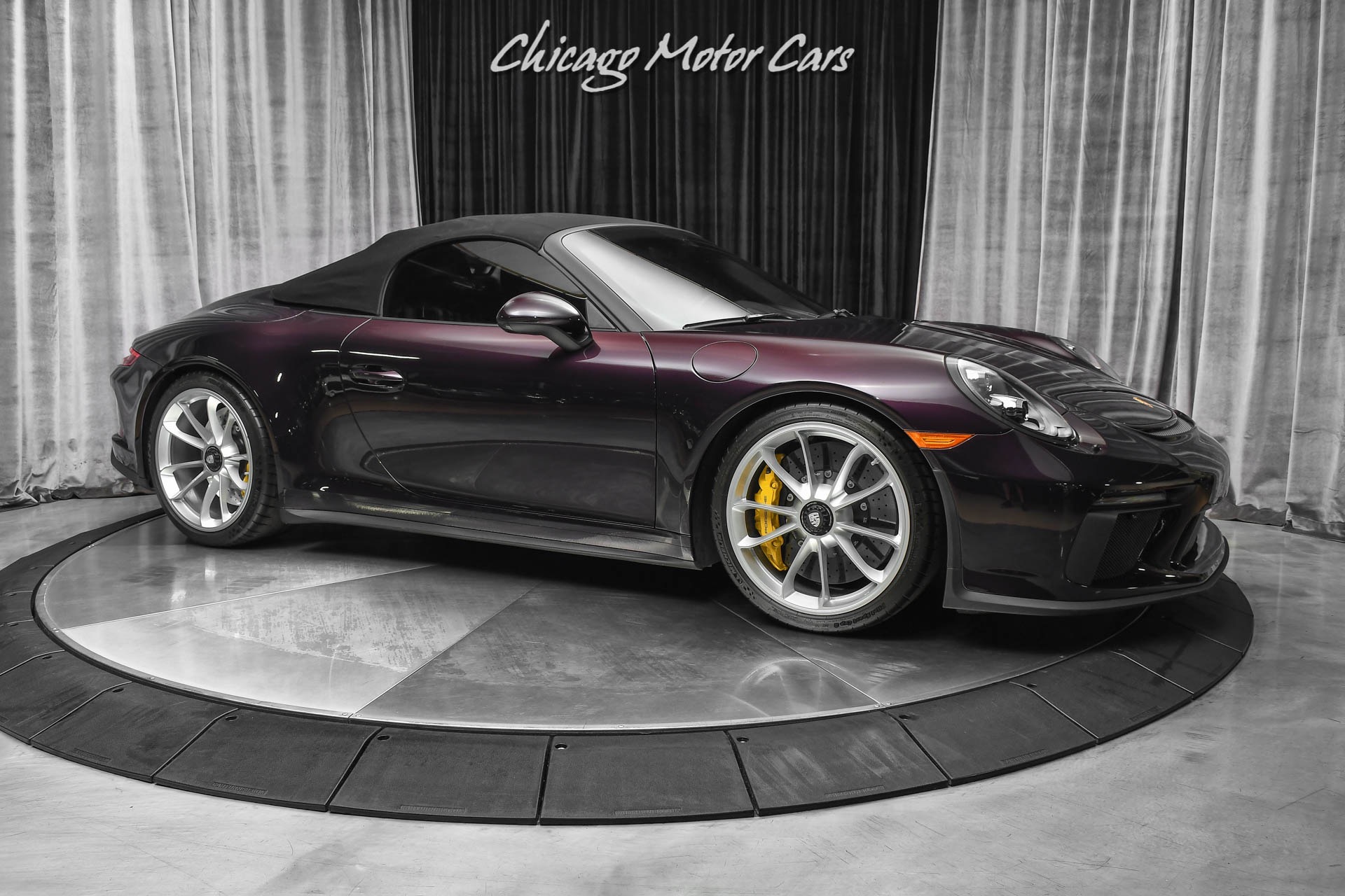 Used-2019-Porsche-911-Speedster-RARE-PTS-AMETHYST-METALLIC-Front-Axle-Lift-Limited-Production