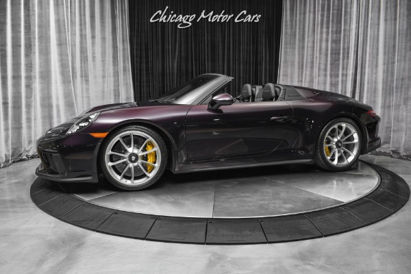 Used 2019 Porsche 911 Speedster RARE PTS AMETHYST METALLIC! Front Axle Lift! Limited Production! for sale Sold at Chicago Motor Cars in West Chicago IL 60185 1