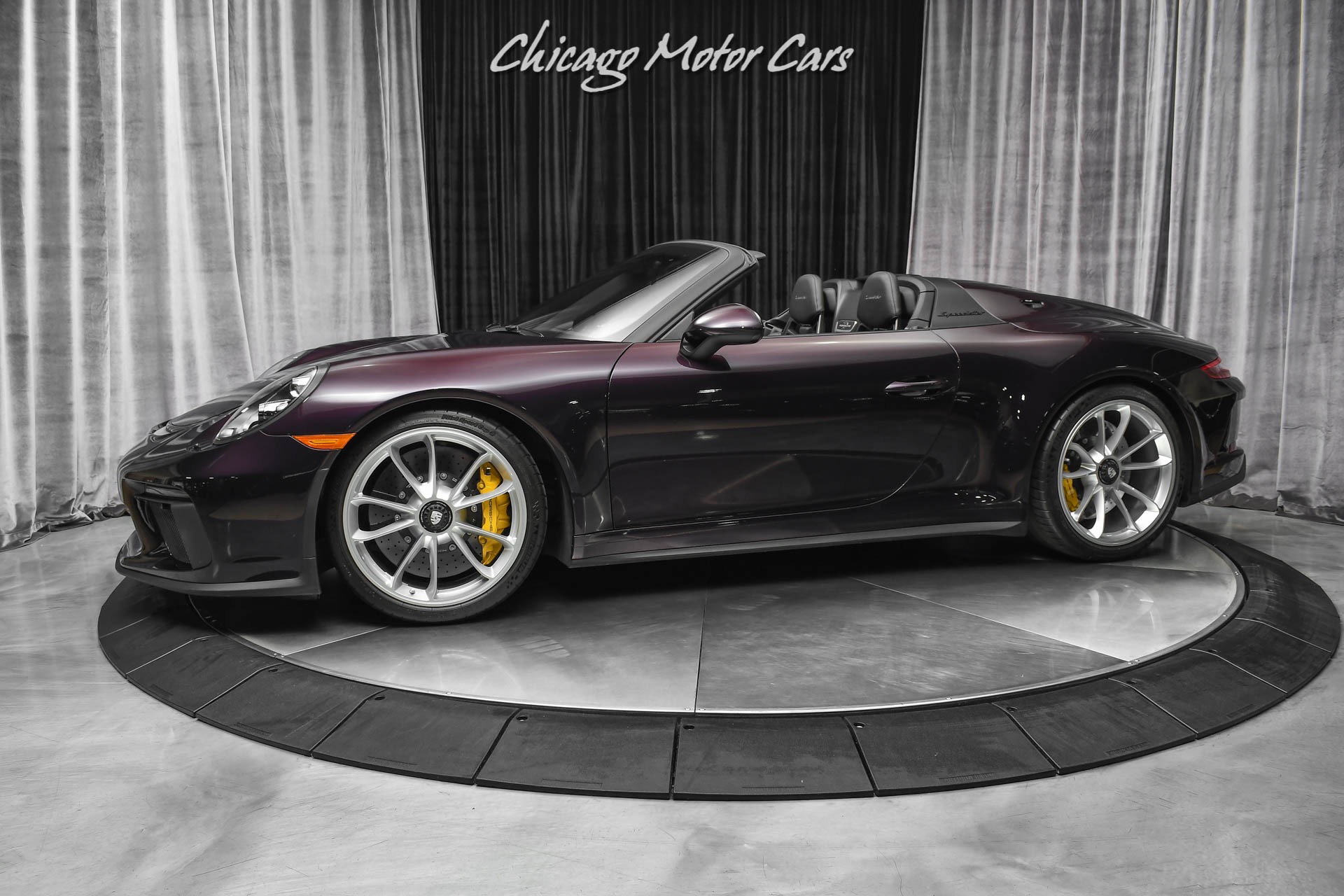 Used-2019-Porsche-911-Speedster-RARE-PTS-AMETHYST-METALLIC-Front-Axle-Lift-Limited-Production