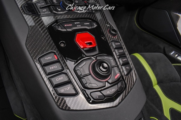 Used-2020-Lamborghini-Aventador-LP770-4-SVJ-Roadster-RARE-Paint-LOADED-Carbon-Fiber-FULL-Ad-Personam