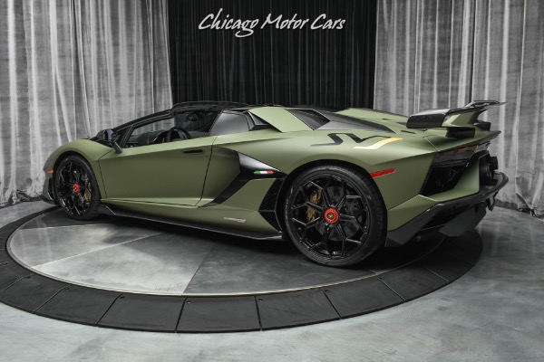 Used 2020 Lamborghini Aventador LP770-4 SVJ Roadster RARE Paint! LOADED! Carbon Fiber! FULL Ad Personam! for sale Sold at Chicago Motor Cars in West Chicago IL 60185 3