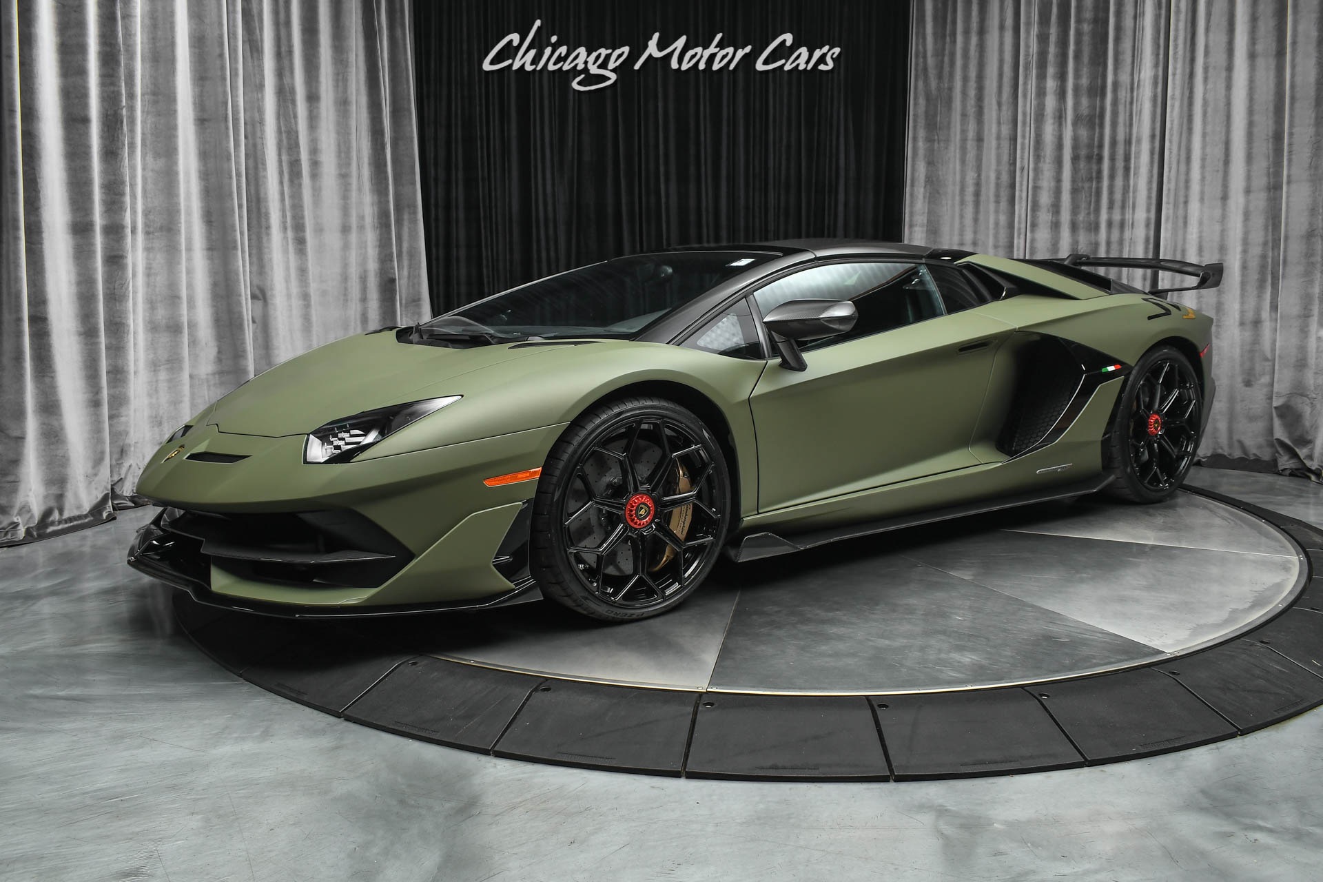 Used-2020-Lamborghini-Aventador-LP770-4-SVJ-Roadster-RARE-Paint-LOADED-Carbon-Fiber-FULL-Ad-Personam