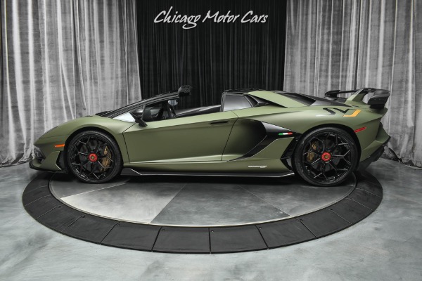 Used-2020-Lamborghini-Aventador-LP770-4-SVJ-Roadster-RARE-Paint-LOADED-Carbon-Fiber-FULL-Ad-Personam