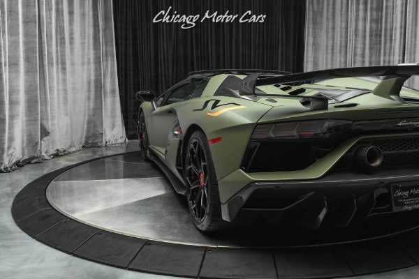 Used-2020-Lamborghini-Aventador-LP770-4-SVJ-Roadster-RARE-Paint-LOADED-Carbon-Fiber-FULL-Ad-Personam