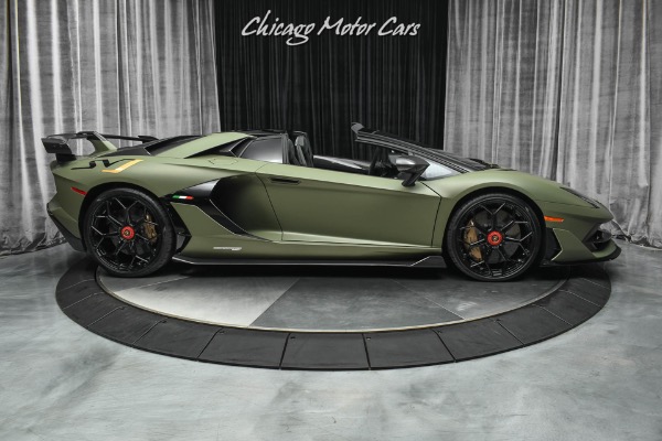 Used-2020-Lamborghini-Aventador-LP770-4-SVJ-Roadster-RARE-Paint-LOADED-Carbon-Fiber-FULL-Ad-Personam