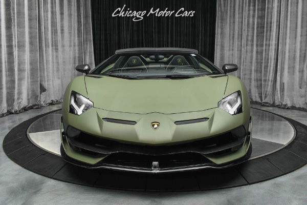 Used-2020-Lamborghini-Aventador-LP770-4-SVJ-Roadster-RARE-Paint-LOADED-Carbon-Fiber-FULL-Ad-Personam