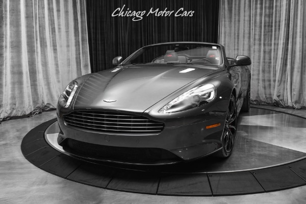 Used 2016 Aston Martin DB9 GT Volante 10 Spoke Gloss Black Wheels! Excellent Condition! 6.0L V12! for sale Sold at Chicago Motor Cars in West Chicago IL 60185 2