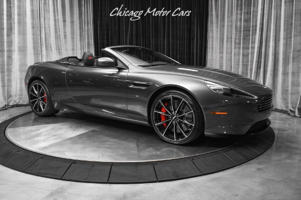 Used 2016 Aston Martin DB9 GT Volante 10 Spoke Gloss Black Wheels! Excellent Condition! 6.0L V12! for sale Sold at Chicago Motor Cars in West Chicago IL 60185 6