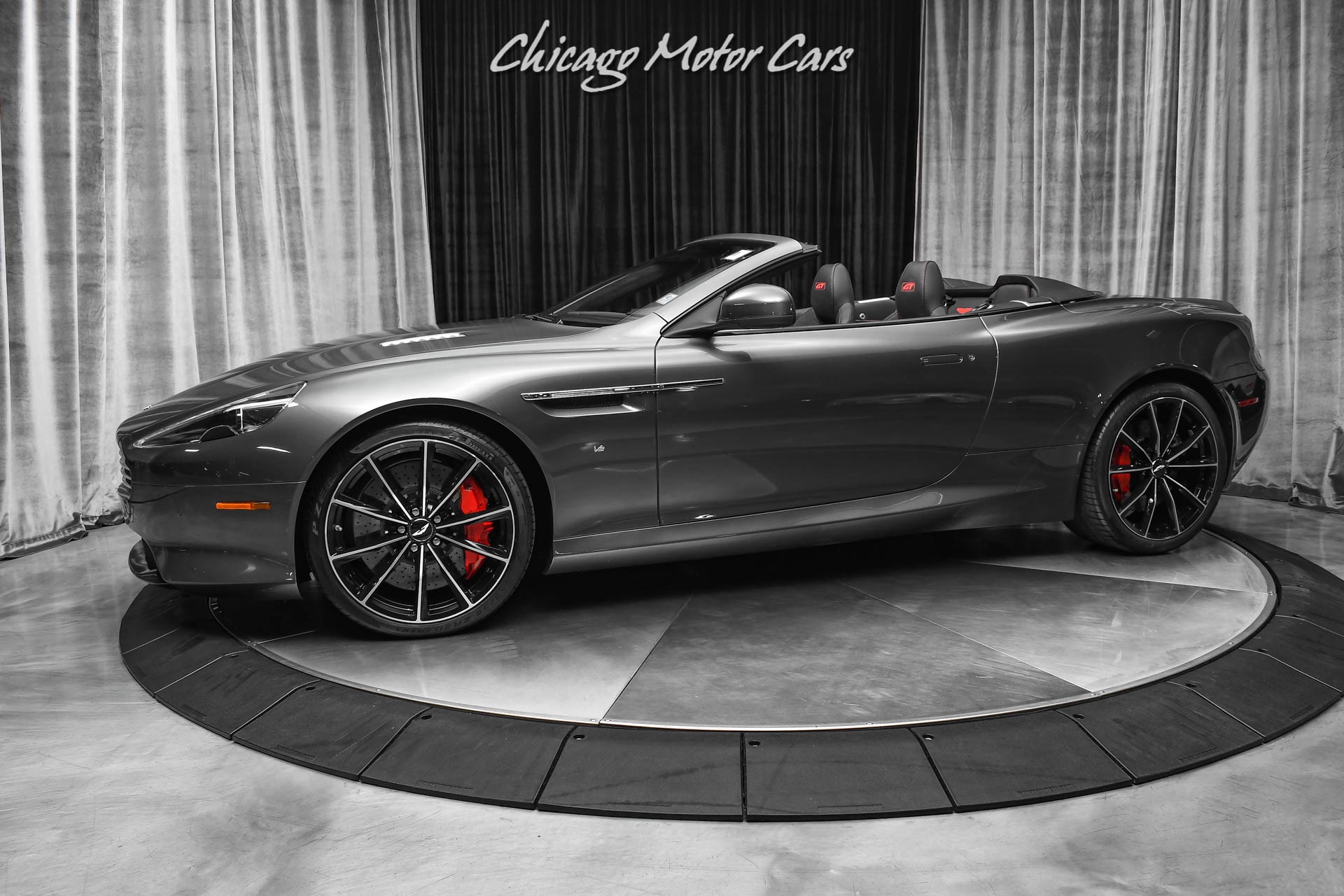 Used 2016 Aston Martin DB9 GT Volante 10 Spoke Gloss Black Wheels! Excellent Condition! 6.0L V12! for sale Sold at Chicago Motor Cars in West Chicago IL 60185 1