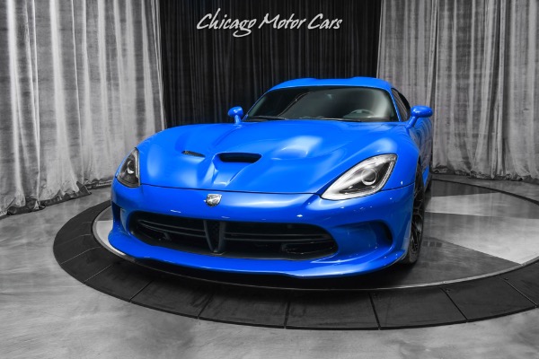 Used 2015 Dodge Viper GT Coupe NTH MOTO NA Gen V 775HP Build! Rare COMP Blue! for sale Sold at Chicago Motor Cars in West Chicago IL 60185 2