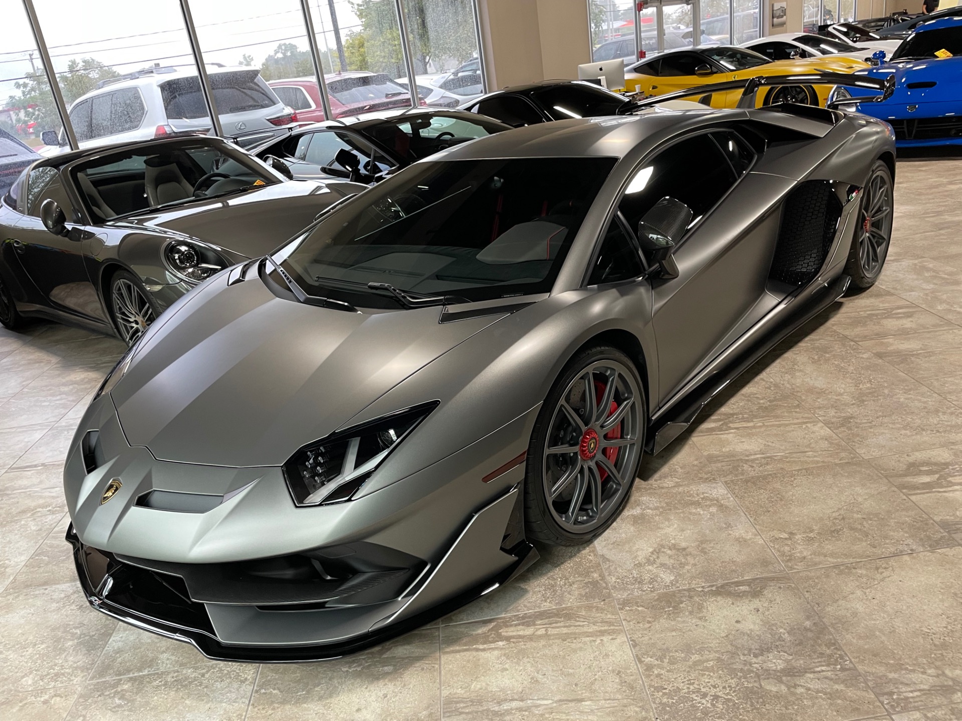 Used 2019 Lamborghini Aventador LP770-4 SVJ Coupe RYFT Exhaust Only 1600 Miles! Full PPF + Ceramic Coating! for sale Sold at Chicago Motor Cars in West Chicago IL 60185 1
