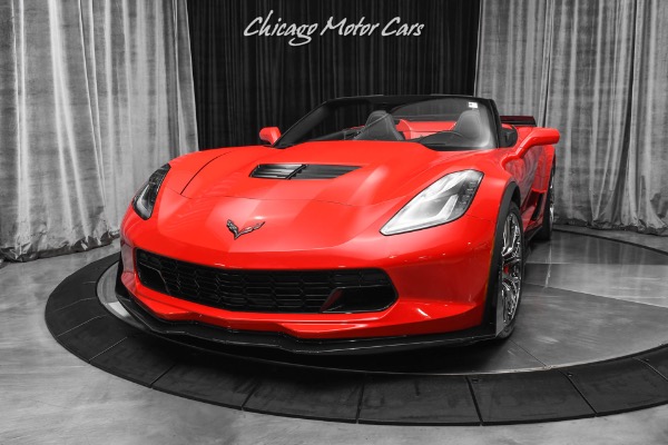 Used 2015 Chevrolet Corvette Z06 2LZ CONVERTIBLE! RARE Z07 PACKAGE! 730HP! for sale Sold at Chicago Motor Cars in West Chicago IL 60185 2