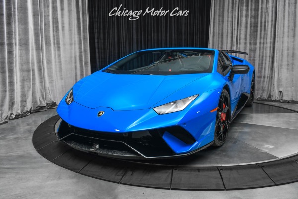 Used-2018-Lamborghini-Huracan-Performante-LP640-4-Spyder-Blu-Le-Mans-Style-Package-Lifting-System-FULL-PPF