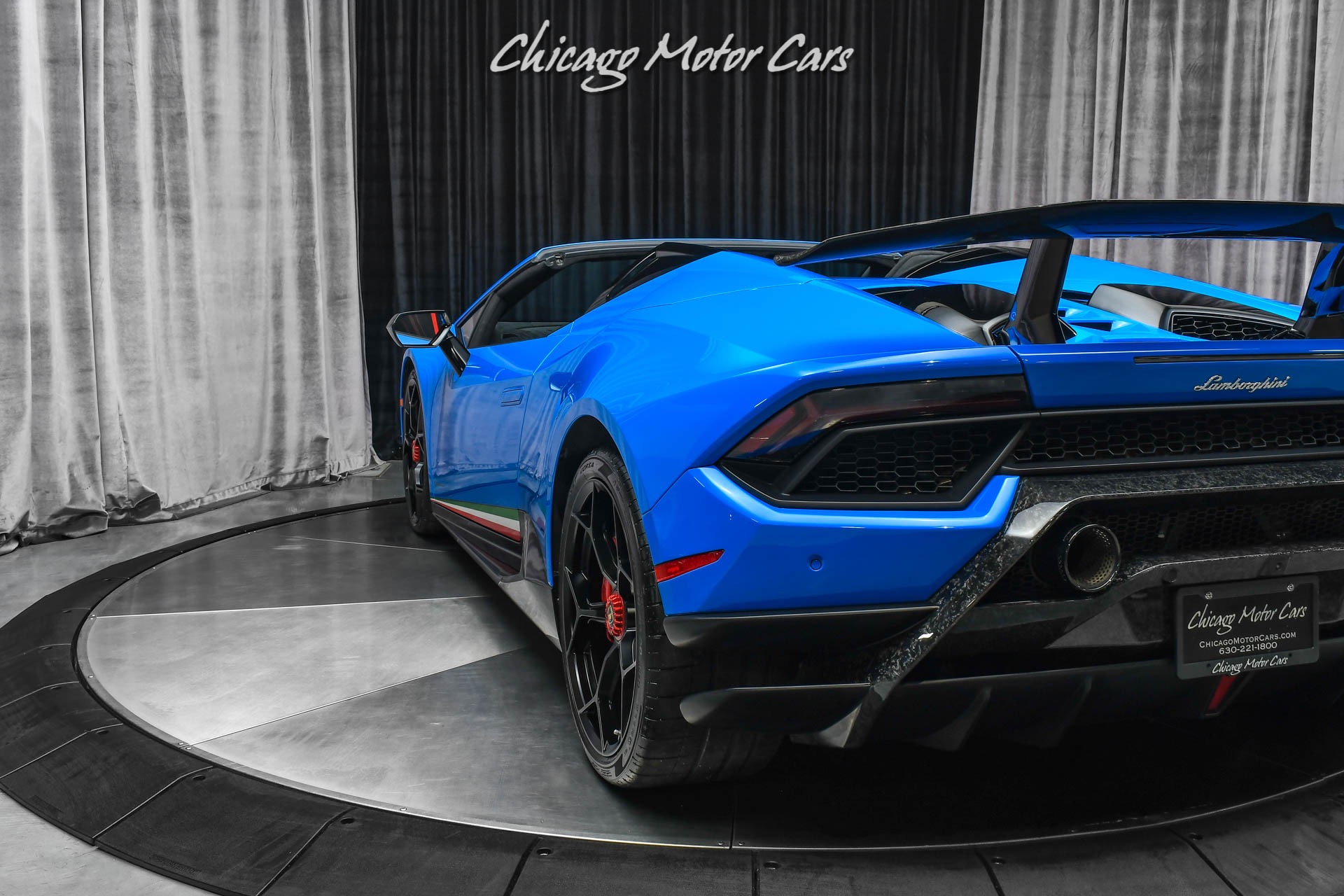 Used-2018-Lamborghini-Huracan-Performante-LP640-4-Spyder-Blu-Le-Mans-Style-Package-Lifting-System-FULL-PPF