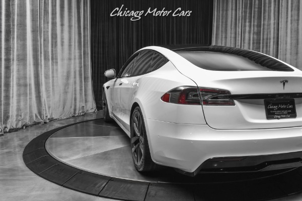 Used-2021-Tesla-Model-S-Plaid-Sedan-Pearl-White-Full-Self-Driving--0-60-in-199-sec-Every-Option