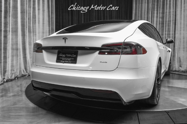 Used-2021-Tesla-Model-S-Plaid-Sedan-Pearl-White-Full-Self-Driving--0-60-in-199-sec-Every-Option