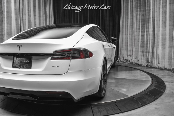 Used-2021-Tesla-Model-S-Plaid-Sedan-Pearl-White-Full-Self-Driving--0-60-in-199-sec-Every-Option