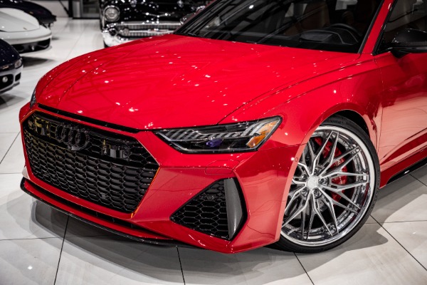 Used 2021 Audi RS6 4.0T quattro Avant CARBON FIBER PKG CERAMIC BRAKES DME STAGE 2+IPE DOWNPIPE for sale Sold at Chicago Motor Cars in West Chicago IL 60185 4