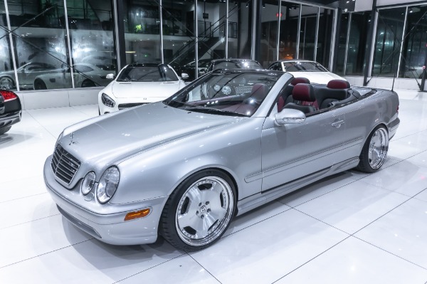 Used-2001-Mercedes-Benz-CLK430-CONVERTIBLE-ONLY-26K-MILES-LOWERED--1-OFF-HRE-WHEELS