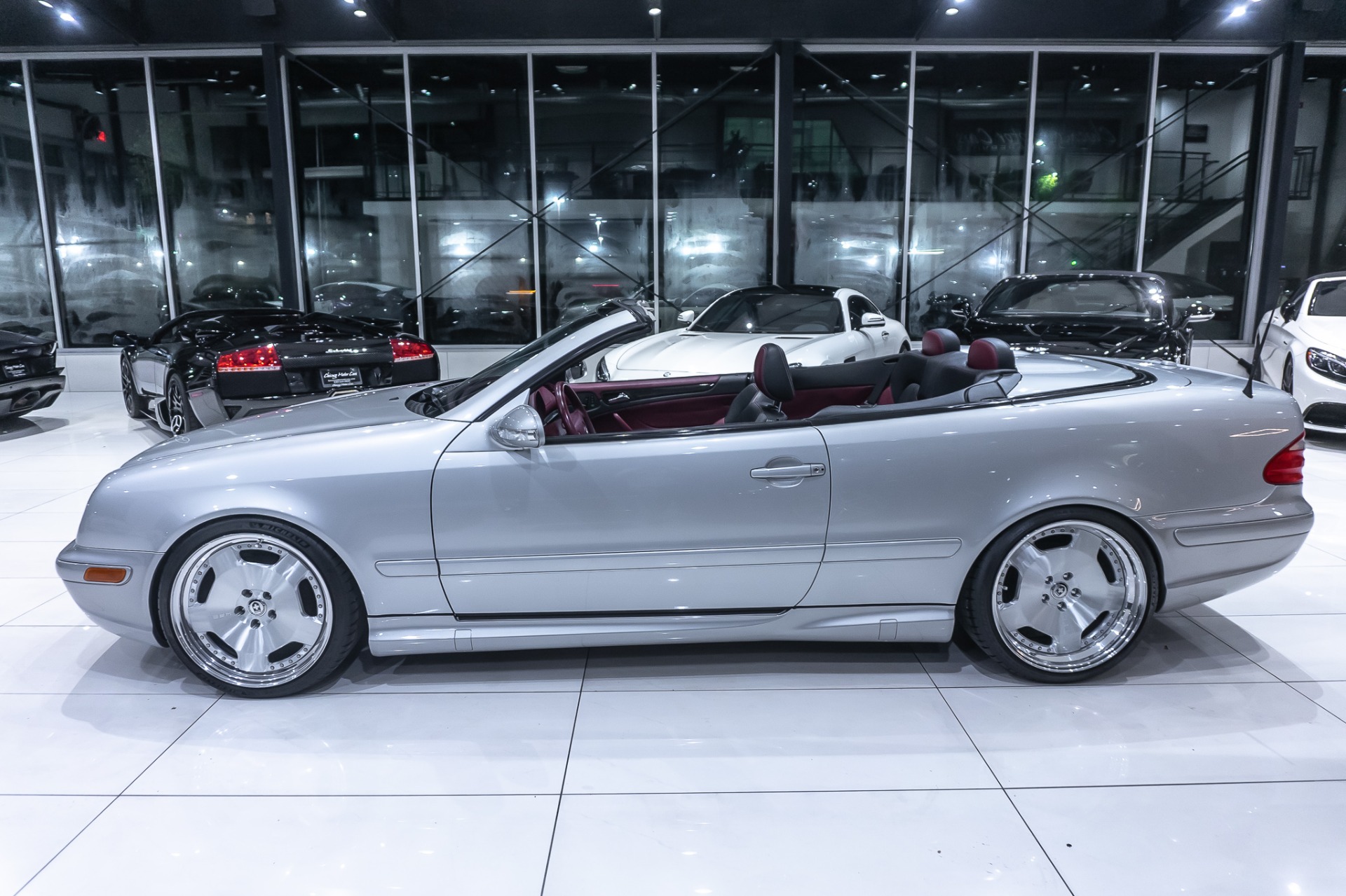Used-2001-Mercedes-Benz-CLK430-CONVERTIBLE-ONLY-26K-MILES-LOWERED--1-OFF-HRE-WHEELS