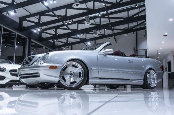 Used-2001-Mercedes-Benz-CLK430-CONVERTIBLE-ONLY-26K-MILES-LOWERED--1-OFF-HRE-WHEELS