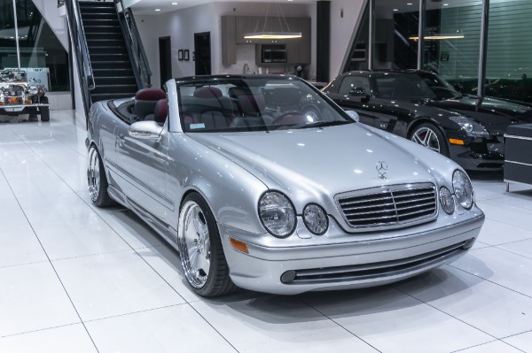 Used-2001-Mercedes-Benz-CLK430-CONVERTIBLE-ONLY-26K-MILES-LOWERED--1-OFF-HRE-WHEELS